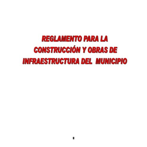Reglamento de construccion morelia 1999