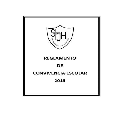 Reglamento de convivencia escolar 2015