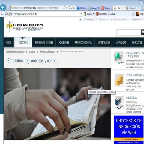 Reglamento estudiantil