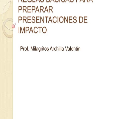 Presentaciones de Impacto | PPTX