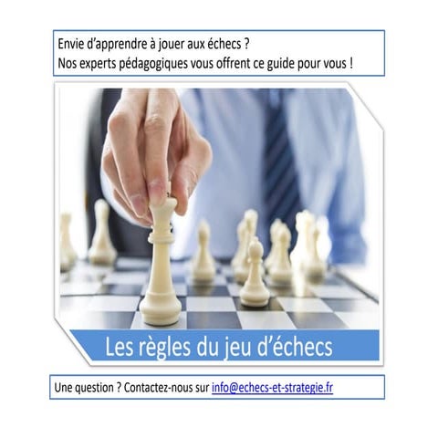 Apprendre à jouer aux echecs
