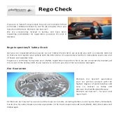 Rego Check Wa | Vehicle registration – XMTX