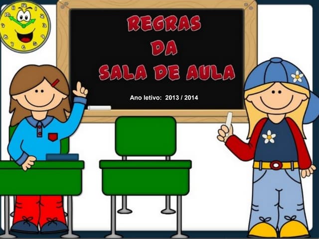 Regras de conduta na sala de aula[1]
