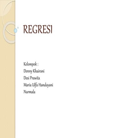 Regresi