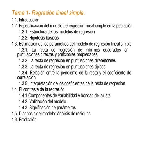 Regresion lineal simple