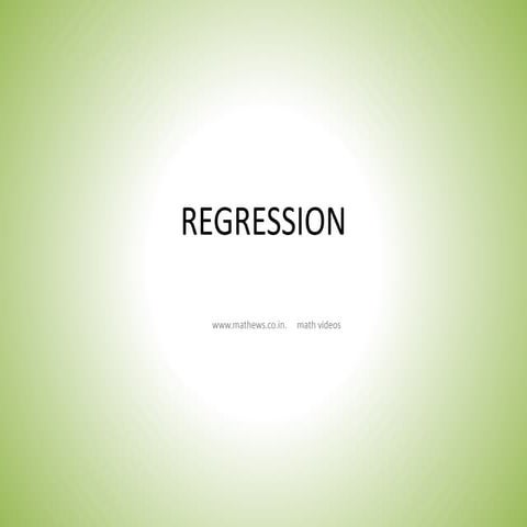 Regression