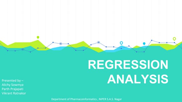 Regression analysis in R