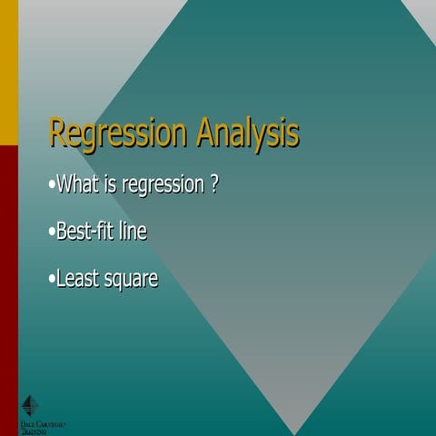 Regression Analysis