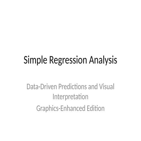 SIMPLE LINEAR REGRESSION - QUANTITATIVE RESEARCH.pptx
