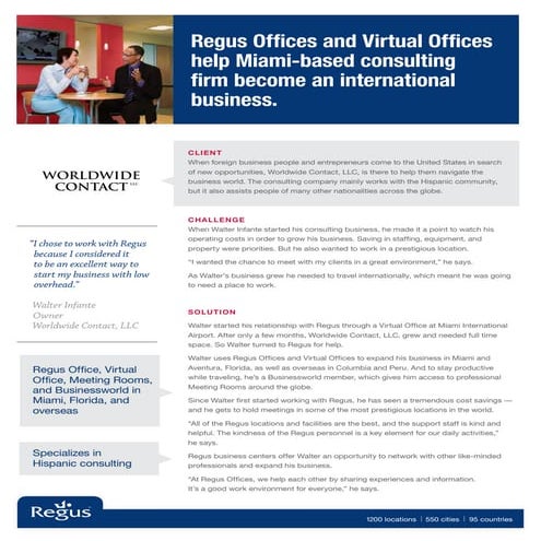 Regus Case Study: Google | PDF