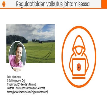 Regulaatioiden vaikutus hallitustyössä ja johtamisessa