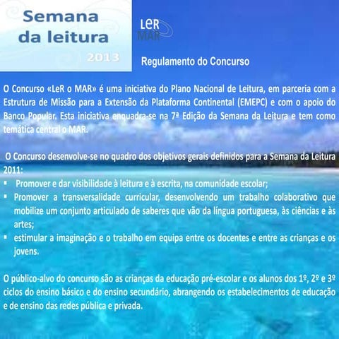 Regulamento concurso