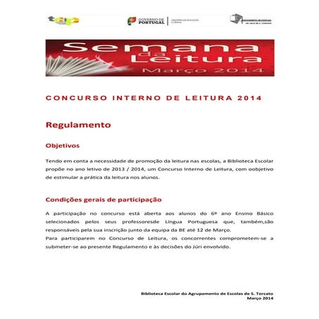 Regulamento concurso interno de leitura 2014 (2)