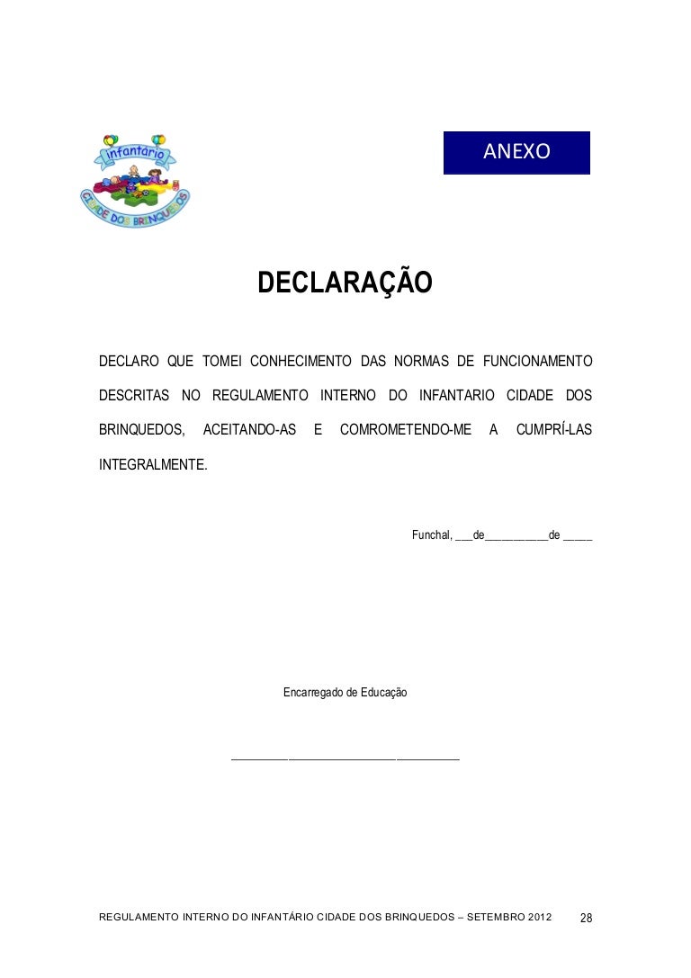 Regulamento interno icb setembro 2012