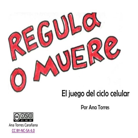 Regula o muere Presentación