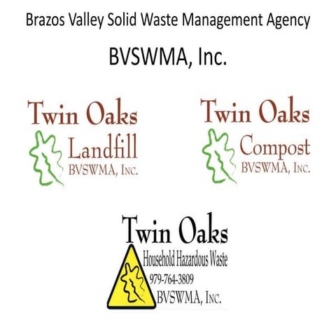 Twin Oaks Landfill Overview | PPTX