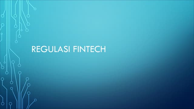 Politik Regulasi Fintech: Menyeimbangkan Inovasi dan Perlindungan Konsumen