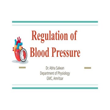 Regulation of arterial blood pressure (The Guyton and Hall Physiology ...