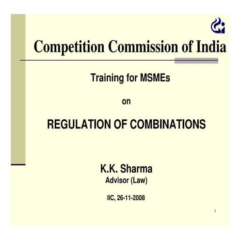 Merger`s & Acquisition`s – FEMA & Competition Final.pptx