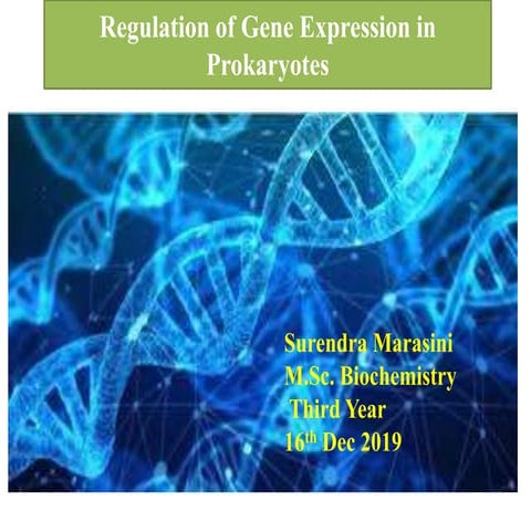 Regulation of gene expression
