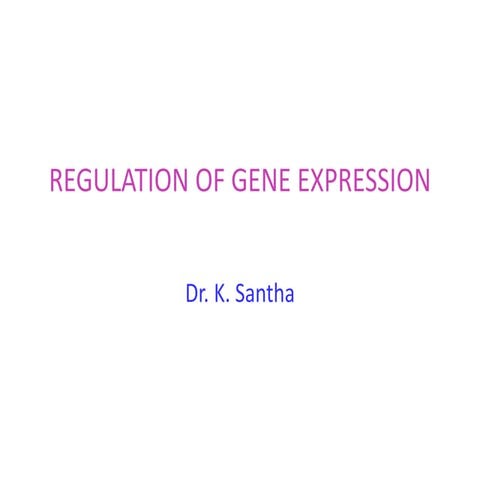 Regulation of gene expression  ppt (1)
