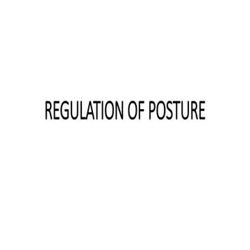 REGULATION OF POSTURE.pptx