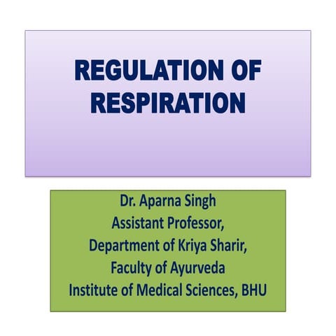 Regulation of respiration ap-converted