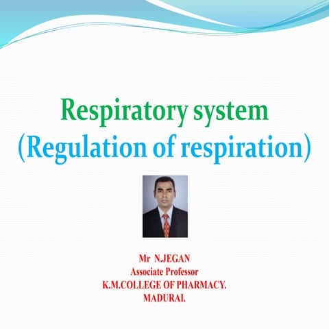 Regulation of respiration 