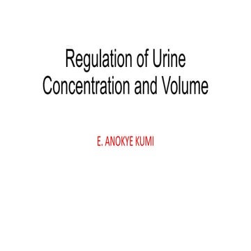 Regulation of urine concentration and volume ].pdf