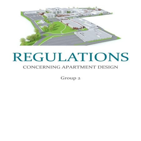 Regulations (for apartments design)