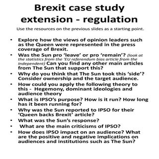 Regulations   ipso and queen backin...