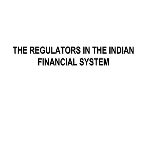 Regulators