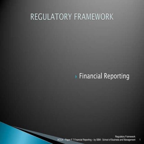 Regulatory Framework Chapter 02