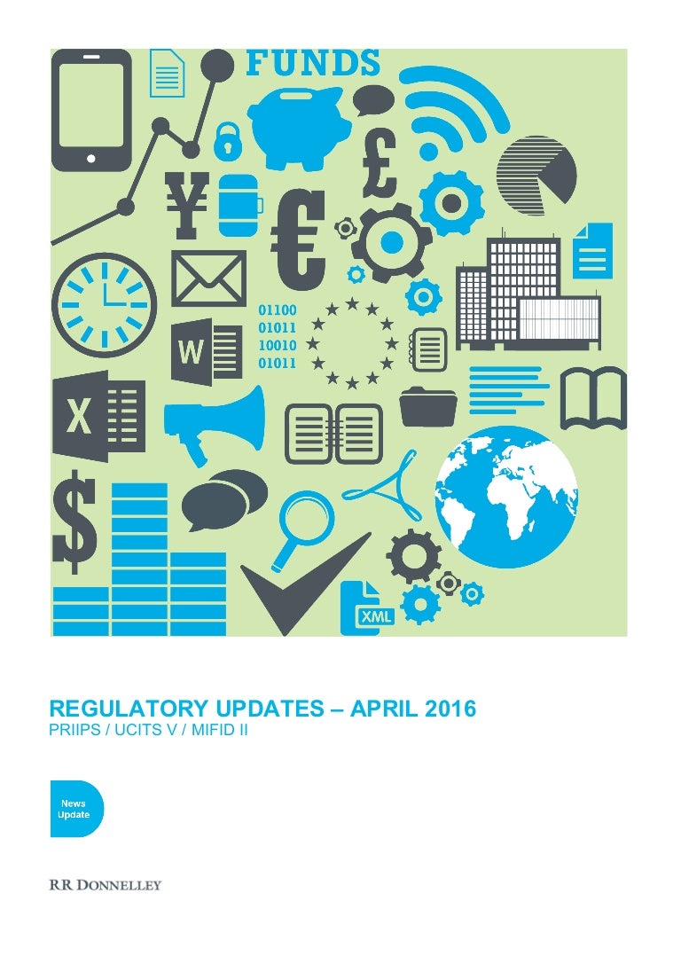 REGULATORY UPDATES APRIL 2016