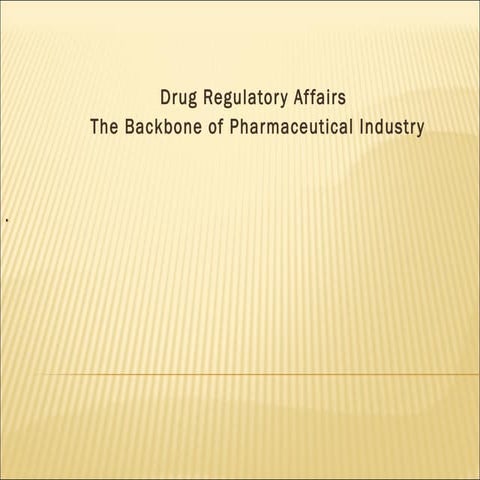 Regulatory affairs