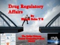 Drug Regulatory affairs