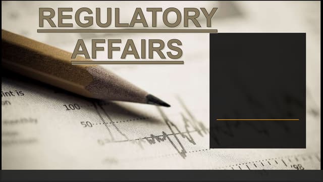 Regulatory Affairs Universities In Usa regulatory affairs.pptx