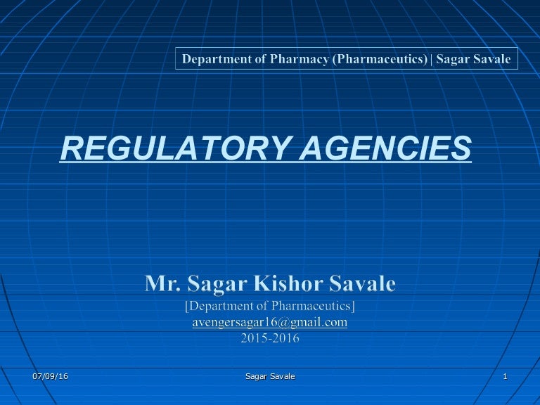 Regulatory agency