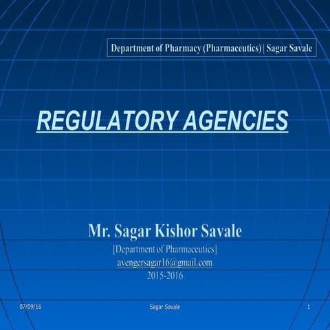 Regulatory agency