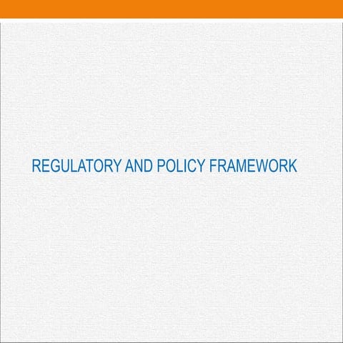 Regulatory framework   final