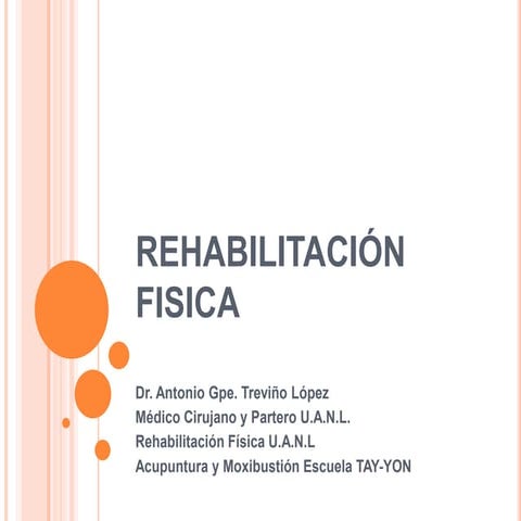 Rehabilitación
