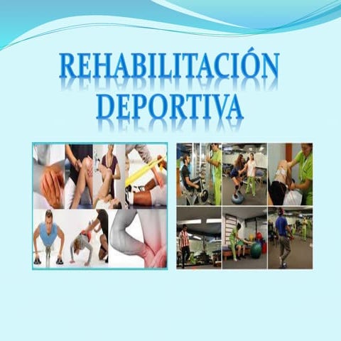 Rehabilitación deportiva
