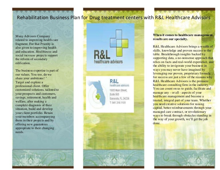 Rehabilitation business plan image