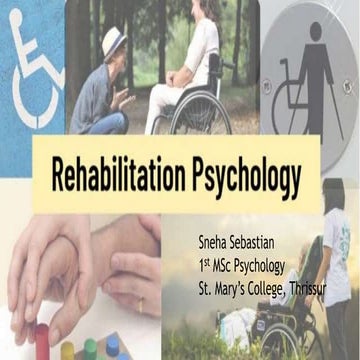 Rehabilitation psychology
