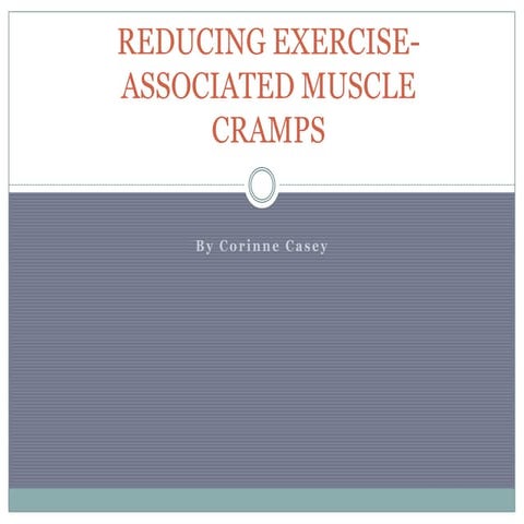 Exercise Associated Muscle Cramps
