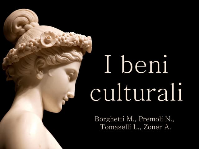[Rei2   borghetti, premoli, tomaselli, zoner] presentazione beni culturali