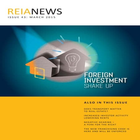 Reia news no43_mar15 RT@LJ Gilland Real Estate Pty Ltd