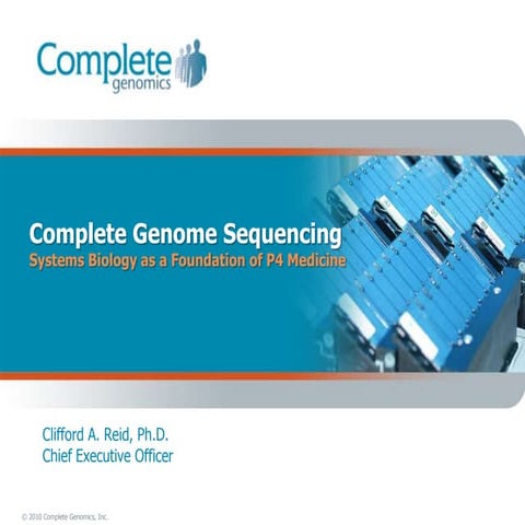 Complete Human Genome Sequencing