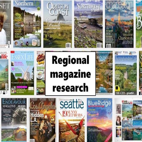 Regional mag research