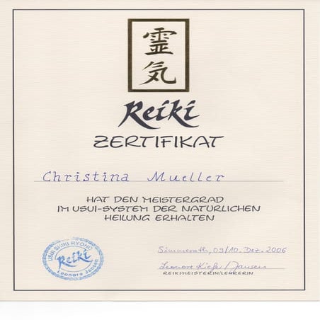 Reiki Master